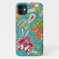 chintz pop turquoise