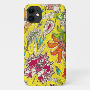 chintz pop yellow Case-Mate iPhone case