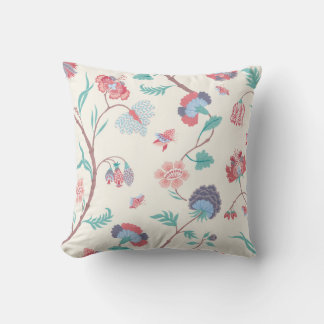 Chintz print cushion