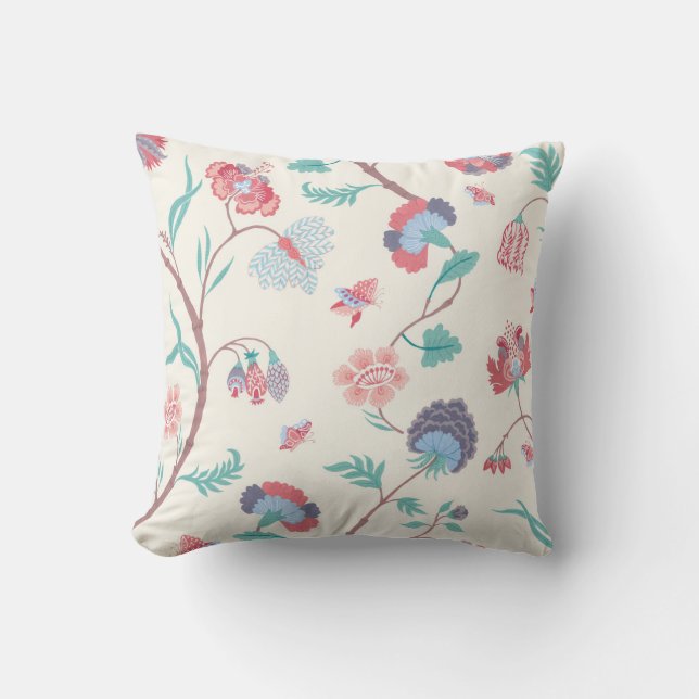 Chintz print cushion (Front)