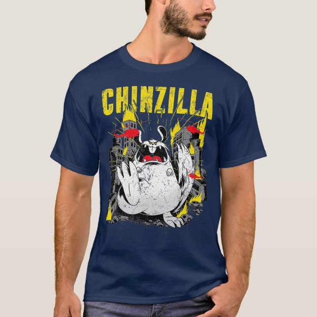 Chinzilla Funny Chinchillas Pet Lover T-Shirt (Front)