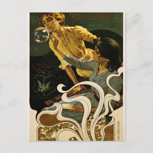 Chiozza e Turchi, fabricants de savons Postcard (Front)