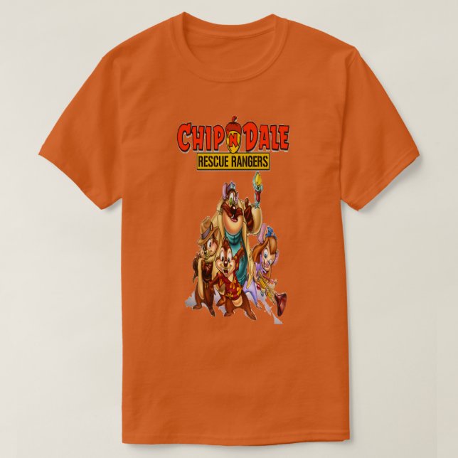 Chip and Dale Team T-Shirt (Design Front)