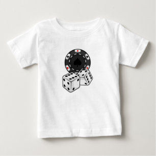 Chip & Dice for Poker Baby T-Shirt