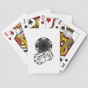 Chip & Dice for Poker Playing Cards