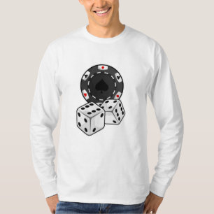 Chip & Dice for Poker T-Shirt