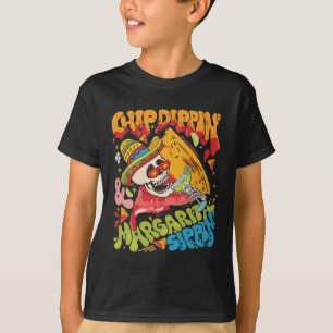 Chip Dippin Margarita Sippin Cinco De Mayo T-Shirt