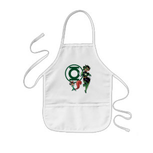 Chip & Green Lantern Kids Apron