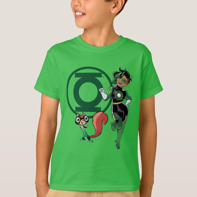 Chip & Green Lantern T-Shirt (Front)