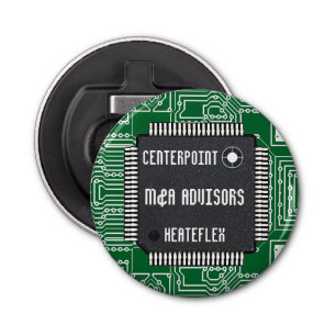 Chip On Printed With Your Name Circuit Board Bottle Opener