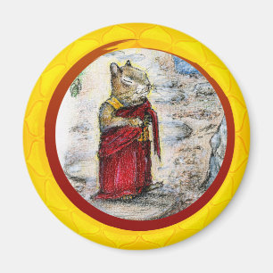 CHIP THE MONK MAGNET