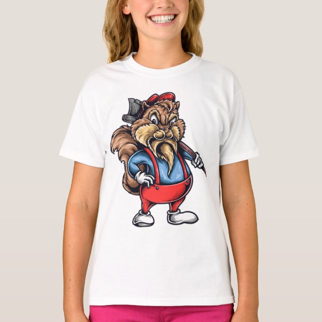 Chip Wood Cutter T-Shirt (Front)