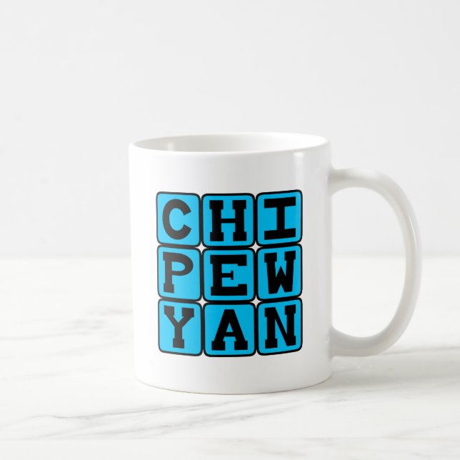 Chipewyan, Language of Northwestern Canada Coffee Mug (Right)