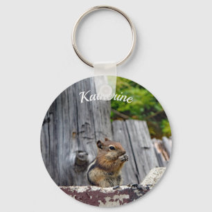 Chipmunk 323 Keychain