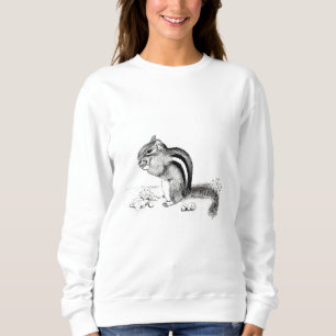 Chipmunk and Acorns Sweatshirt