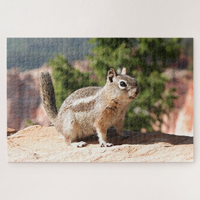 Chipmunk at Bryce Canyon Jigsaw Puzzle (Horizontal)