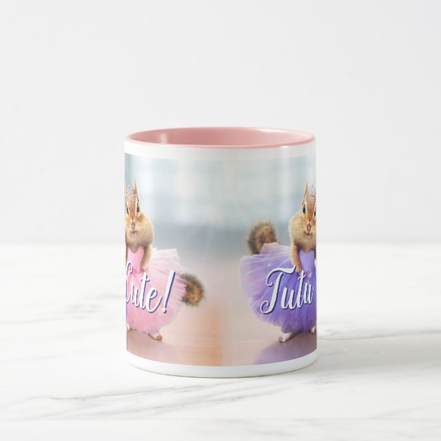 Chipmunk Ballerina Duo Mug (Center)