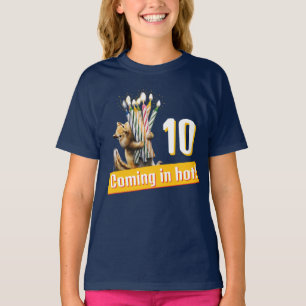 Chipmunk Birthday Candles T-Shirt