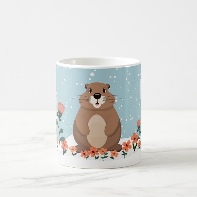 chipmunk coffee mug  (Center)