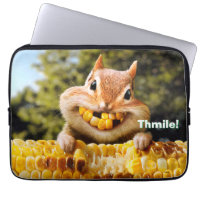 Chipmunk Eating Corn