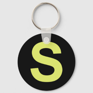 Chipmunk Halloween Carnival Group Costume Letter Key Ring