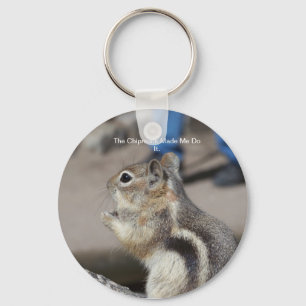 Chipmunk Key Ring