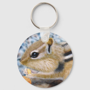 Chipmunk Key Ring