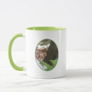 Chipmunk Peeking From Behind Tree Mug