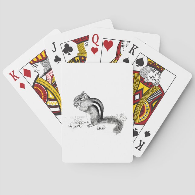 Chipmunk Playing Cards (Back)
