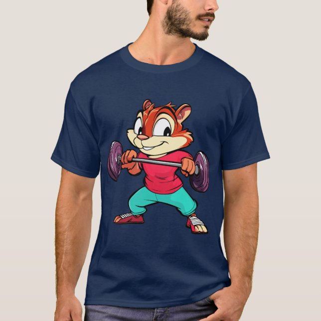 Chipmunk Sports Trainer T-Shirt (Front)