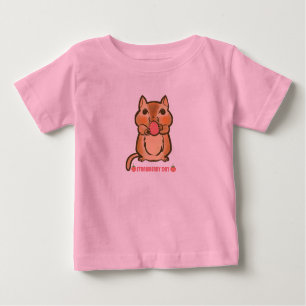 chipmunk strawberry day baby T-Shirt