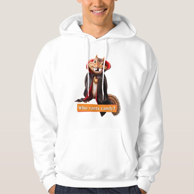 Chipmunk Vampire Hoodie (Front)