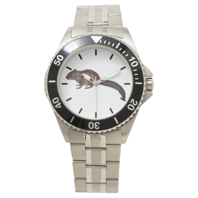 Chipmunk Watch (Choose Colour) (Front)