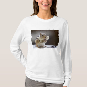 Chipmunk with Cheeks Full Photo T-Shirt