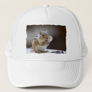 Chipmunk with Cheeks Full Photo Trucker Hat