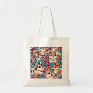 "ChipMunks & Cottontails" Tote Bag