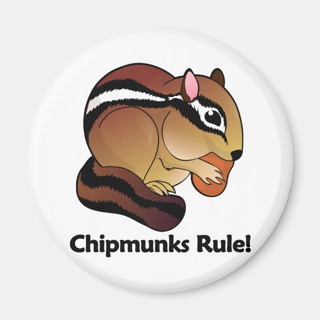 Chipmunks Rule! Magnet (Front)