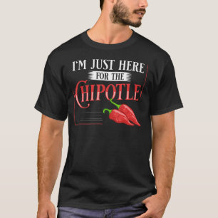 Chipotle Peppers Sauce Chilli Salsa Powder Queso F T-Shirt