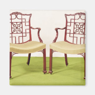 Chippendale mahogany dining chairs magnet