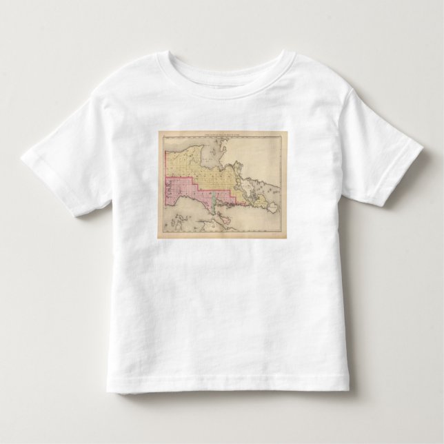 Chippewa County  Mackinac County Michigan Toddler T-Shirt (Front)