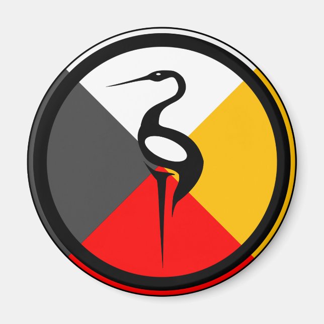 Chippewa Dodem Ajijaak Magnet (Front)