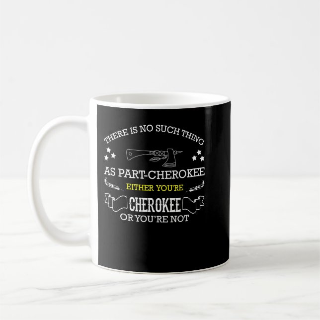 Chippewa Nation Proud Native American from Chippew Coffee Mug (Left)
