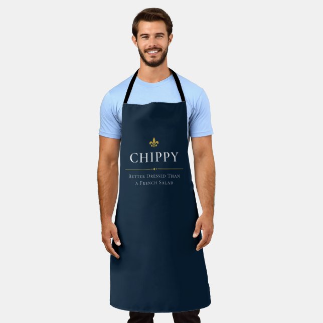 Chippy Better Dressed than a French Salad Apron (Worn)