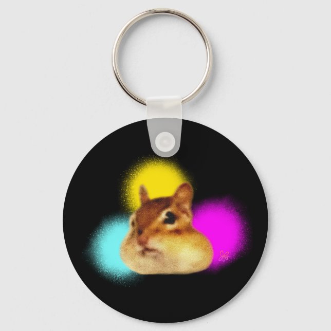 Chippy-verse! Chipmunk チッピー・バース！シマリスの宇宙  Key Ring (Front)