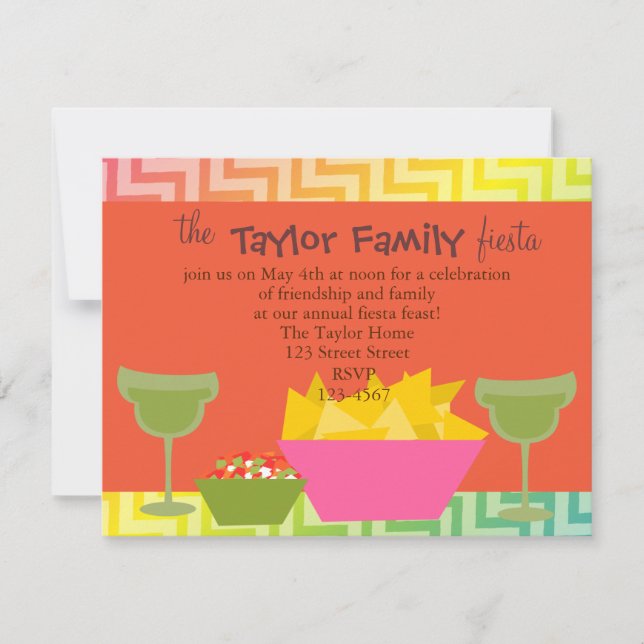 Chips and Salsa Invitation (Front)