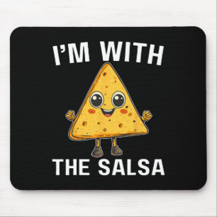 Chips I'm With Salsa Halloween Costumes Cinco De M Mouse Pad