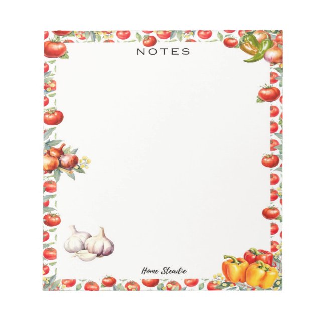 Chips 'N Salsa Blank Notepad (Front)
