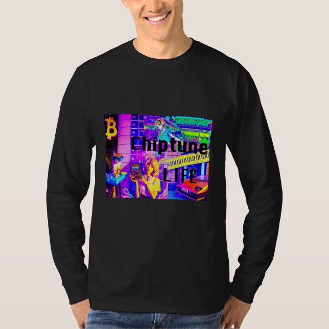 Chiptune Life T-Shirt (Front)