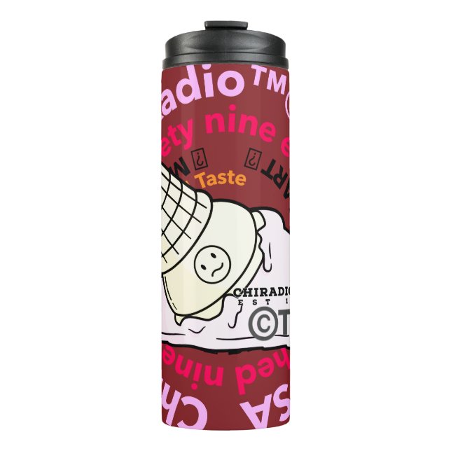 ChiRadioLLC ™ IceCream  Thermal Tumbler (Front)