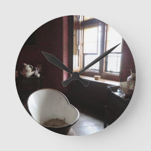 Chirk Castle Bathroom Round Clock